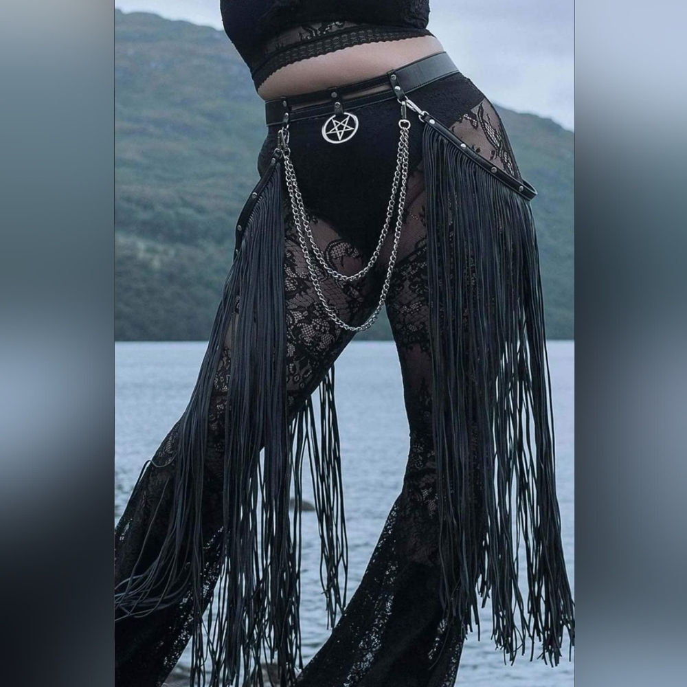 Killstar Aviana Fringe Belt